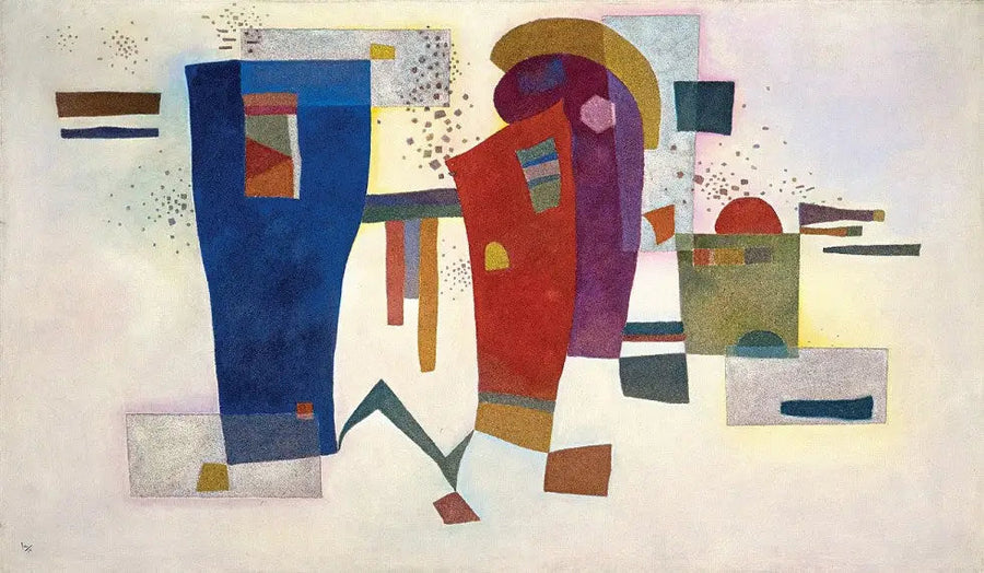 Kontrast towarzyszący - Wasilij Kandinsky