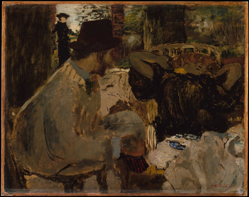 Rozmowa - Édouard Vuillard