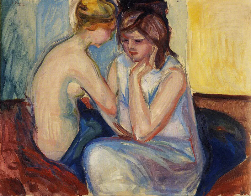Rozmowa - Edvard Munch