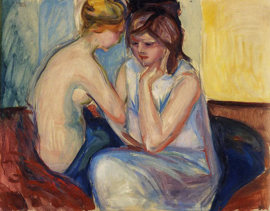 Rozmowa - Edvard Munch