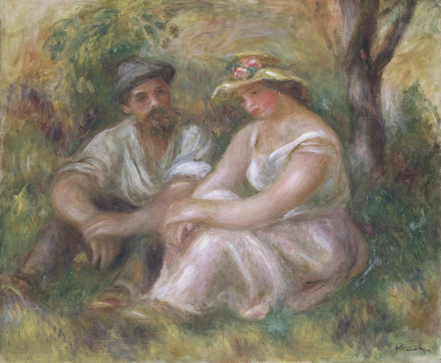 Rozmowa - Pierre-Auguste Renoir