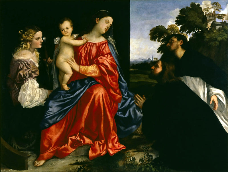 Święta rozmowa Balbi - Titian