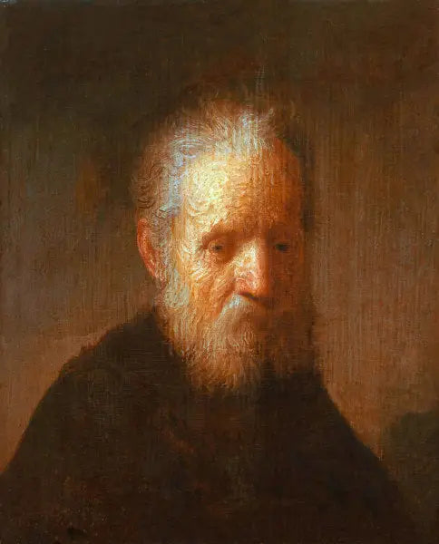 Kopia „Popiersia starego mężczyzny” - Rembrandt