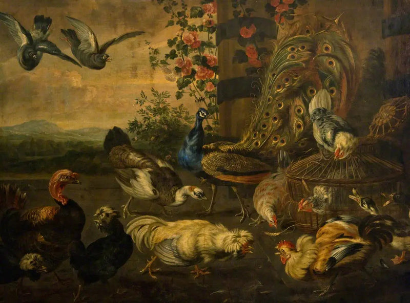 Koguty bojowe - Melchior de Hondecoeter
