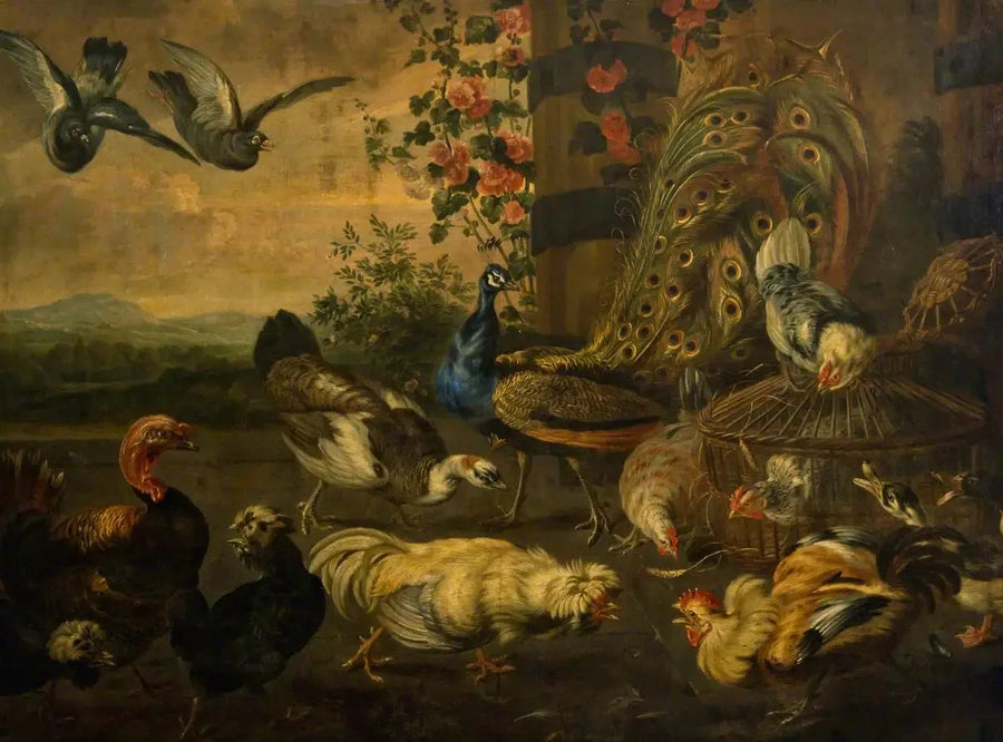 Koguty bojowe - Melchior de Hondecoeter