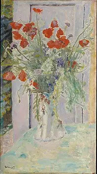 Makówki w wazonie - Pierre Bonnard