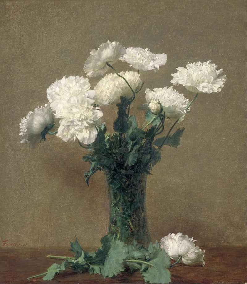 Makówki - Henri Fantin-Latour