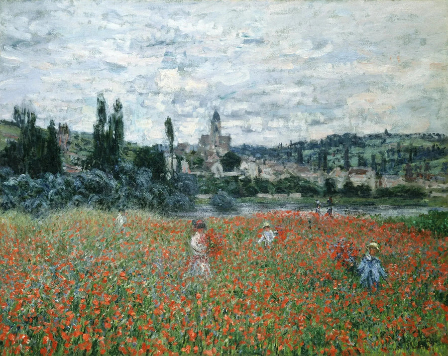 Mak polny w pobliżu Vétheuil - Claude Monet