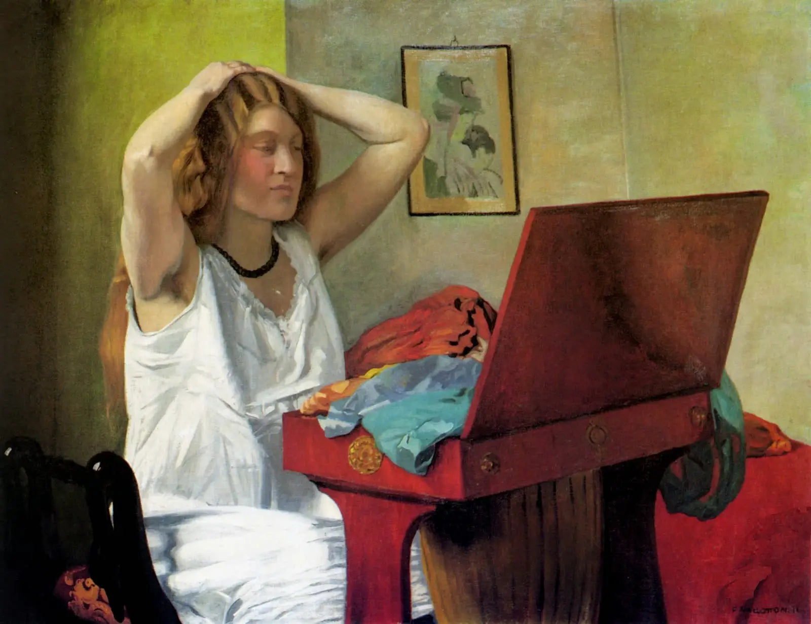 Coquèterie - Félix Vallotton - Alpha Reproduction