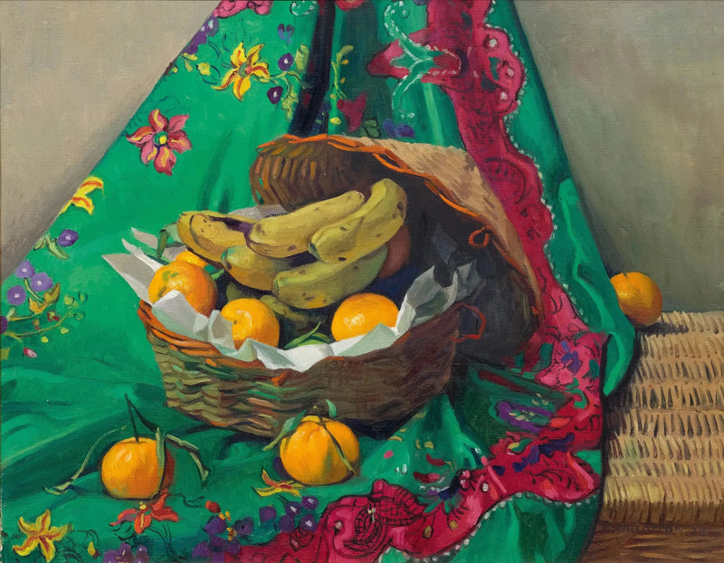 Kosz na mandarynki i banany - Félix Vallotton