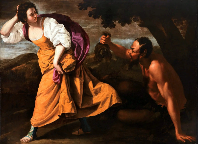 Korsyka i Satyr - Artemisia Gentileschi