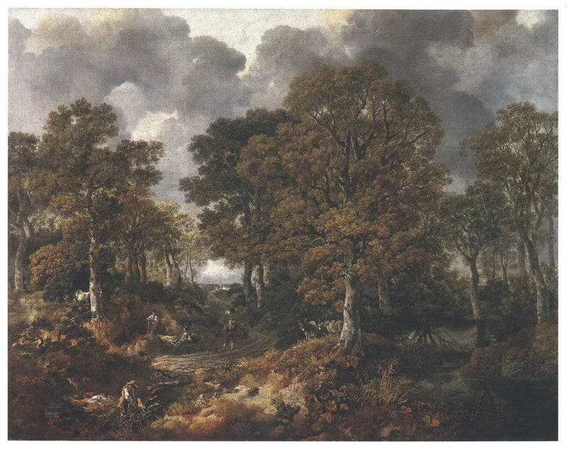 Cornard Wood, niedaleko Sudbury, Suffolk - Thomas Gainsborough