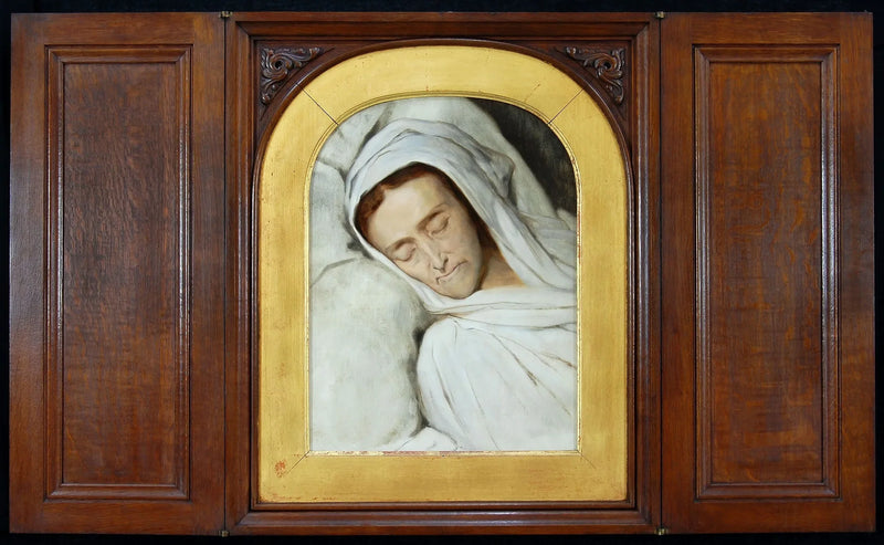 Cornelia Lamme Scheffer - Na jej łóżku śmierci - Ary Scheffer