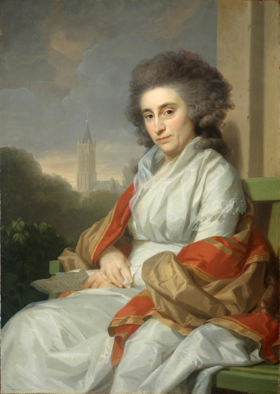 Cornelia Rijdenius (1746-1826). Épouse de Johannes Lublink - Johann Friedrich August Tischbein