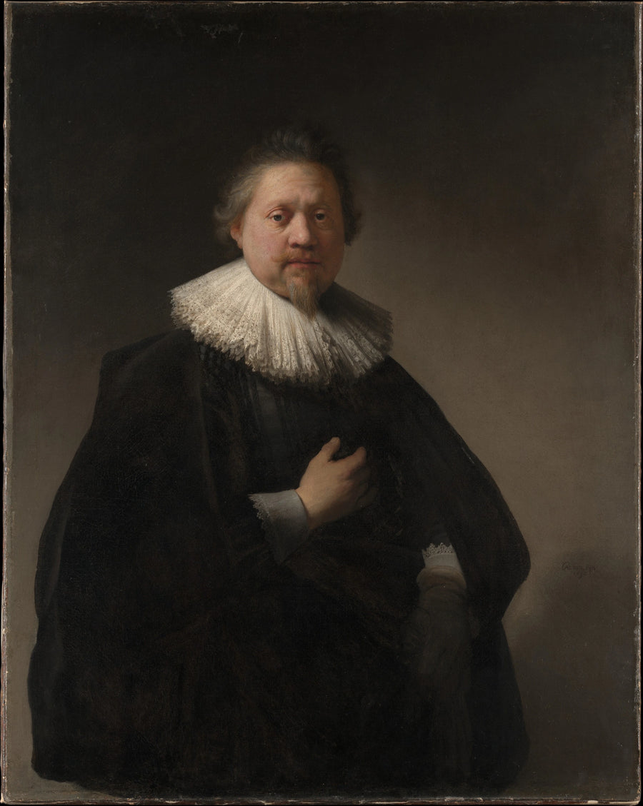 Portret mężczyzny, prawdopodobnie członka rodziny Van Beresteyn - Rembrandt