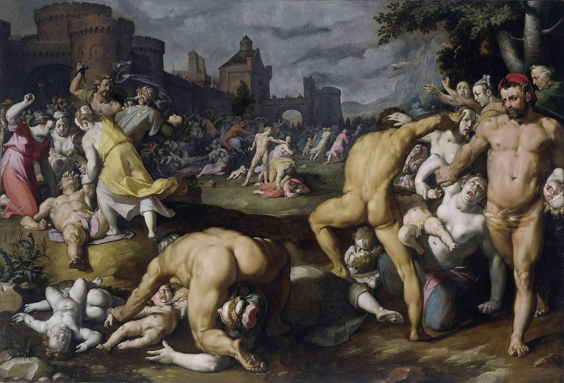 Le Massacre des Innocents - Cornelis Cornelisz van Haarlem