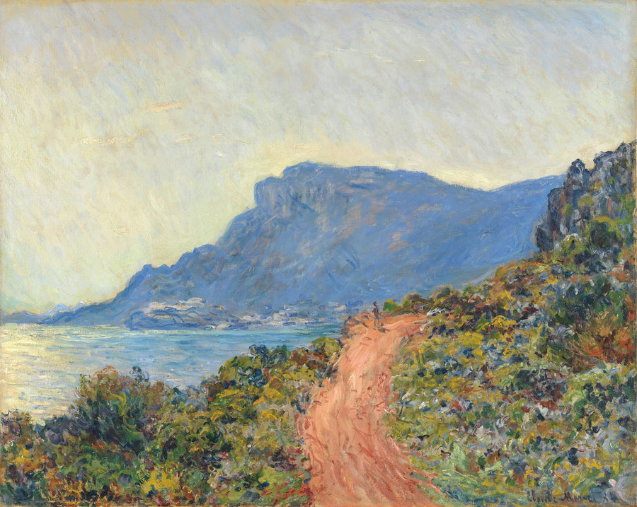 La Corniche w pobliżu Monako W890 - Claude Monet
