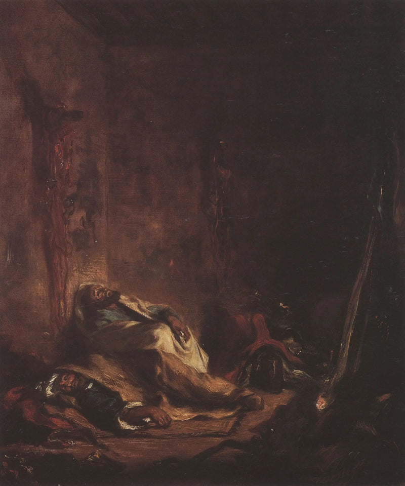 Gwardia w Meknes - Eugène Delacroix