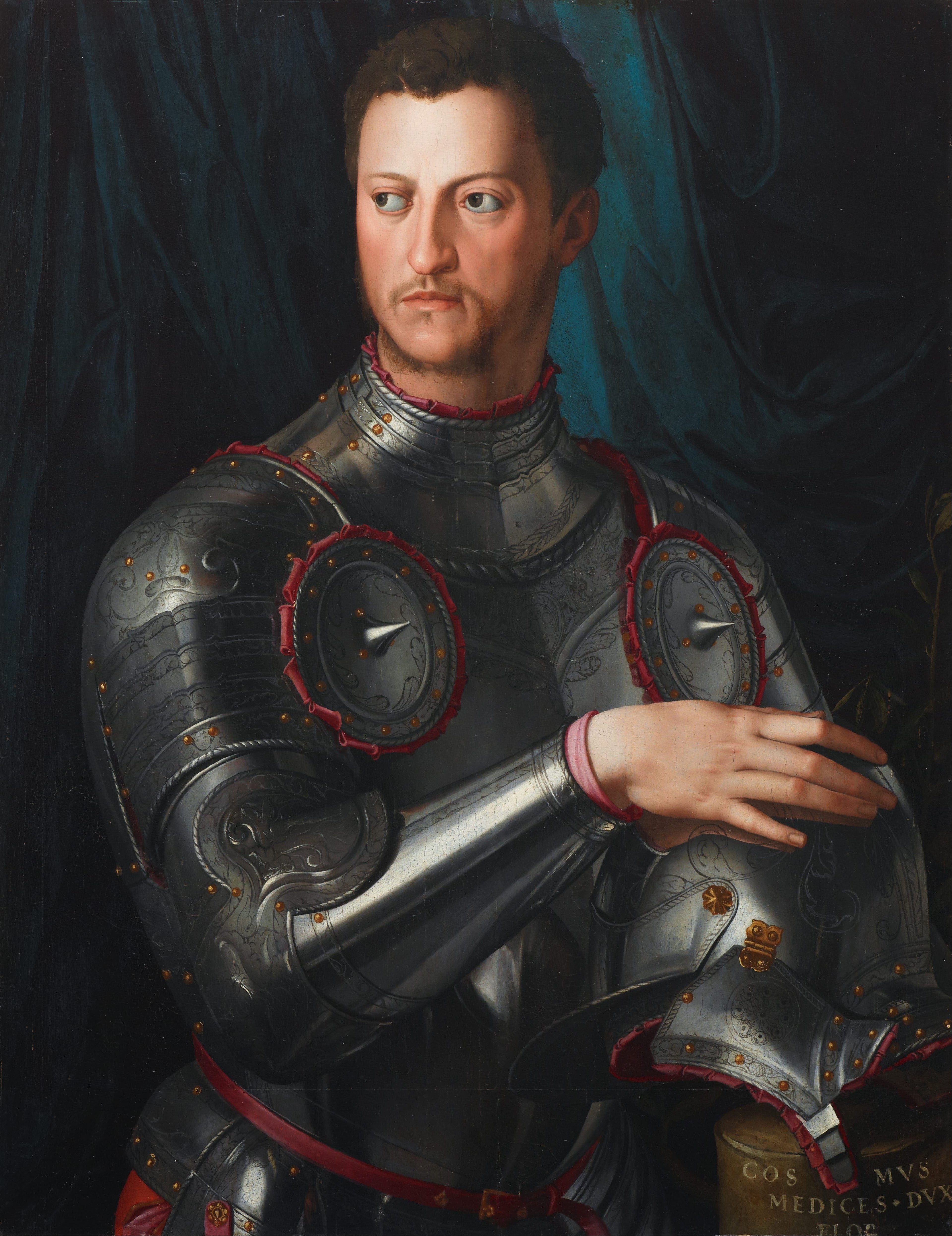 Cosme Ier de Toscane en armure - Bronzino - Alpha Reproduction