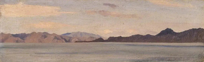 Wybrzeże Azji Mniejszej widziane z Rodos - Frederic Leighton