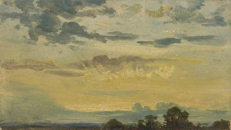 Letni zachód słońca - John Constable