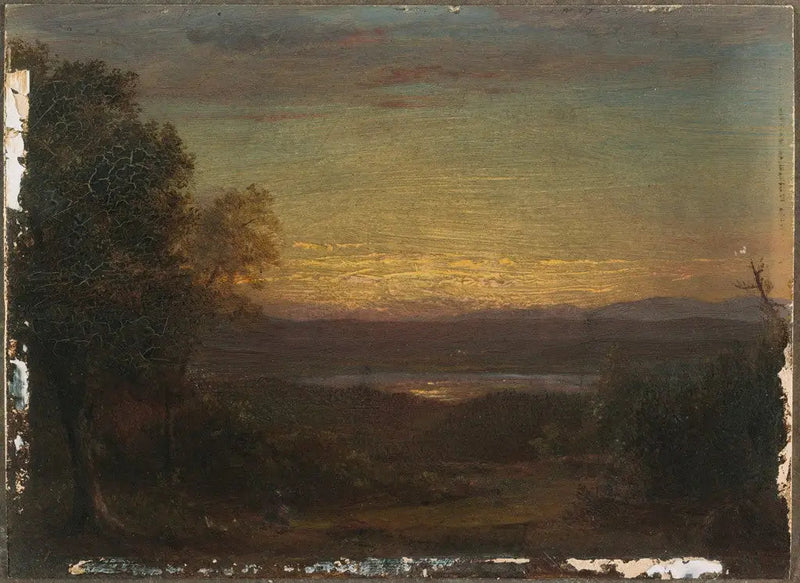 Zachód słońca z Olany - Frederic Edwin Church