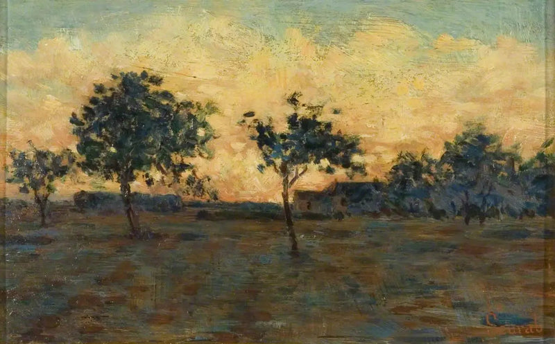 Zachód Słońca - Georges Seurat