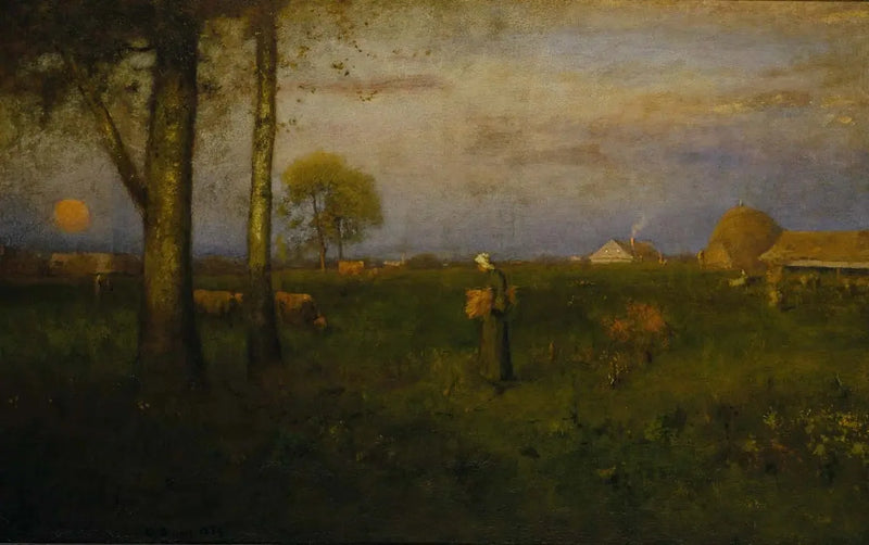 Leżenie - George Inness
