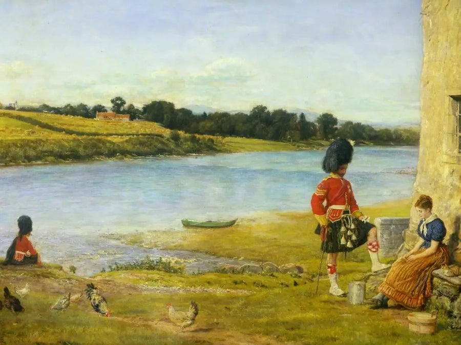 Spływający ku morzu - John Everett Millais