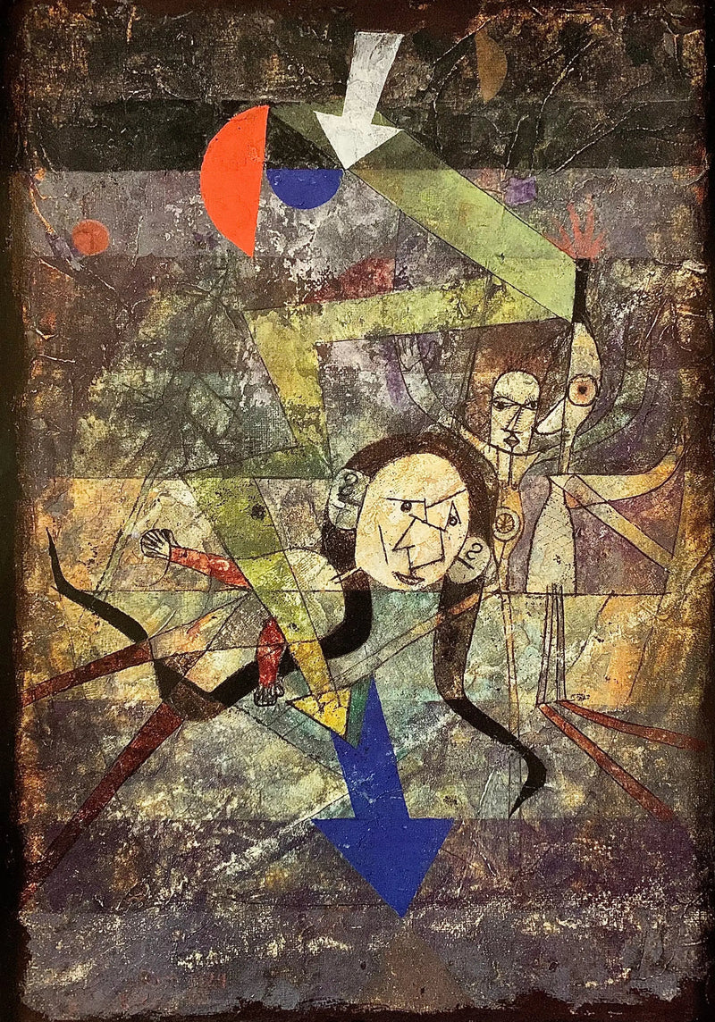 Uderzenie pioruna - Paul Klee