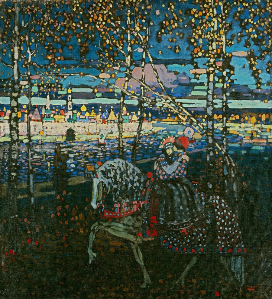 Para na koniu - Wasilij Kandinsky