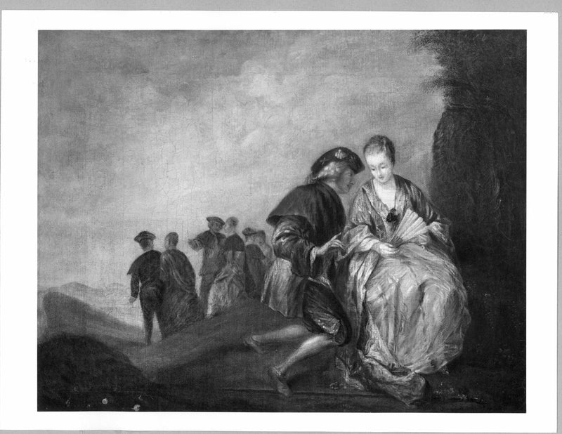 Para zakochanych - Antoine Watteau