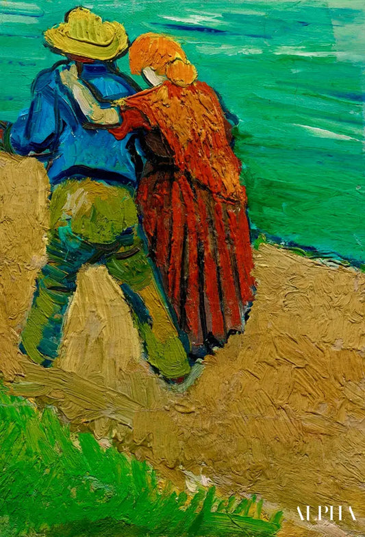 Couple d'amoureux, Arles - Van Gogh - Reproductions de tableaux et peintures haut de gamme