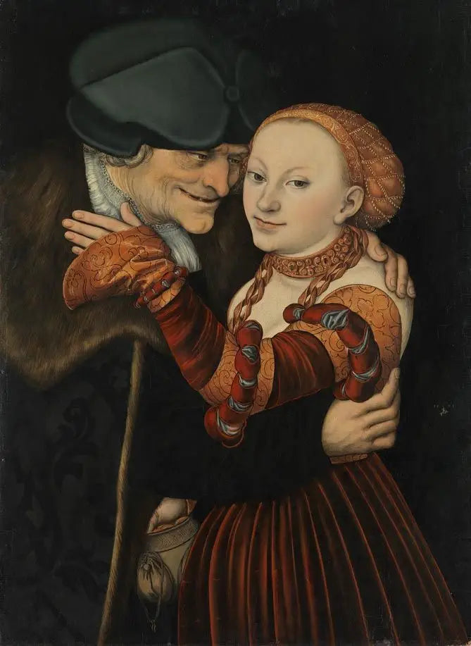 Niezgodna para - Lucas Cranach Starszy