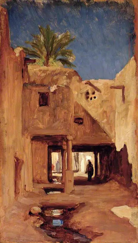 Plac w Algierze - Frederic Leighton