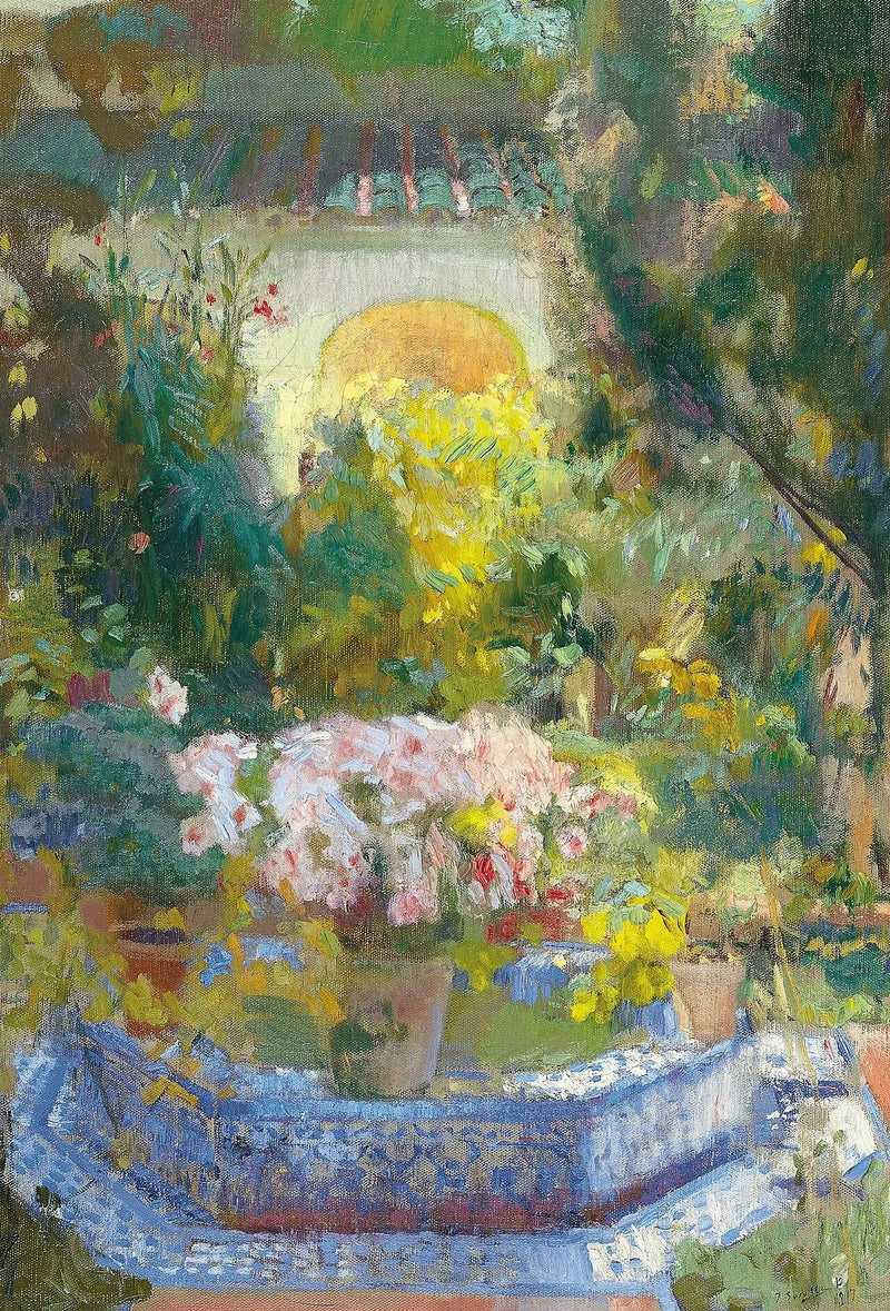 Dziedziniec Casa Sorolla - Joaquín Sorolla