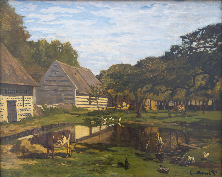 Gospodarstwo w Normandii W16 - Claude Monet