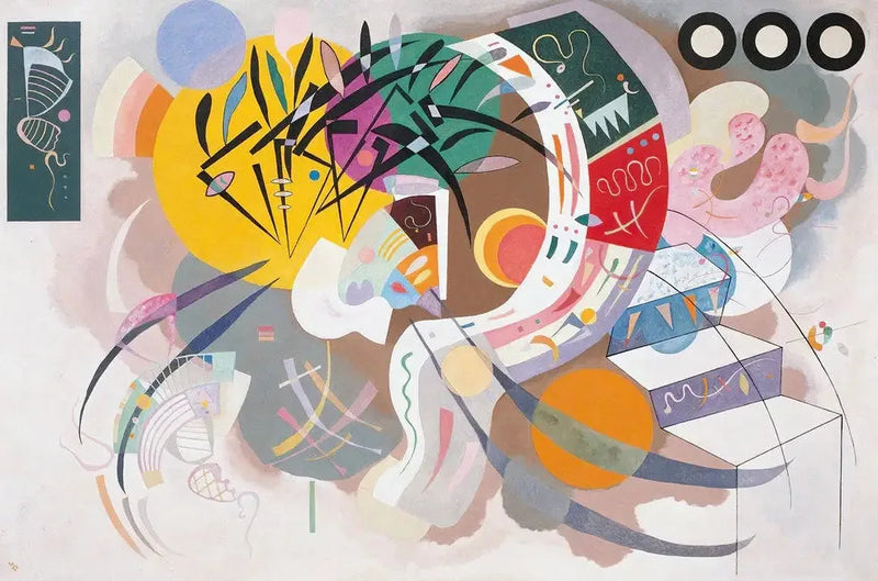 Dominująca krzywa - Wasilij Kandinsky