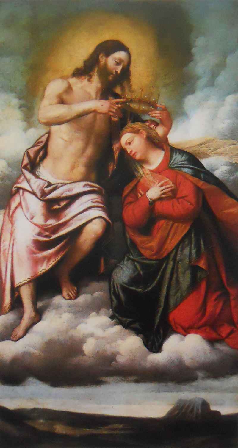 Koronacja Matki Boskiej - Alessandro Bonvicino