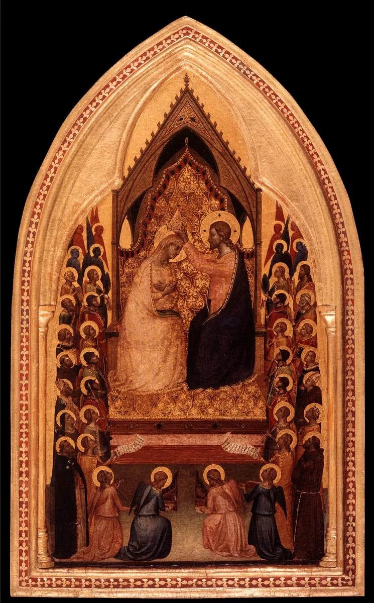 Koronacja Matki Boskiej - Bernardo Daddi