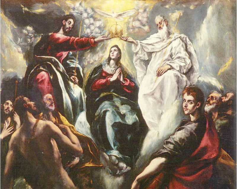 Koronacja Najświętszej Maryi Panny - El Greco
