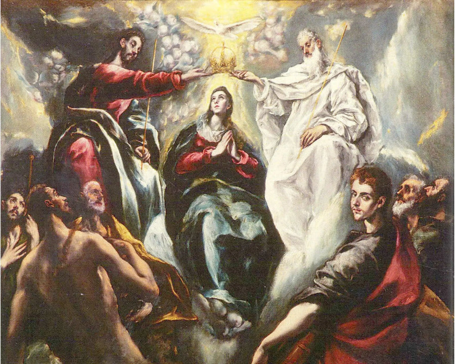 Koronacja Najświętszej Maryi Panny - El Greco