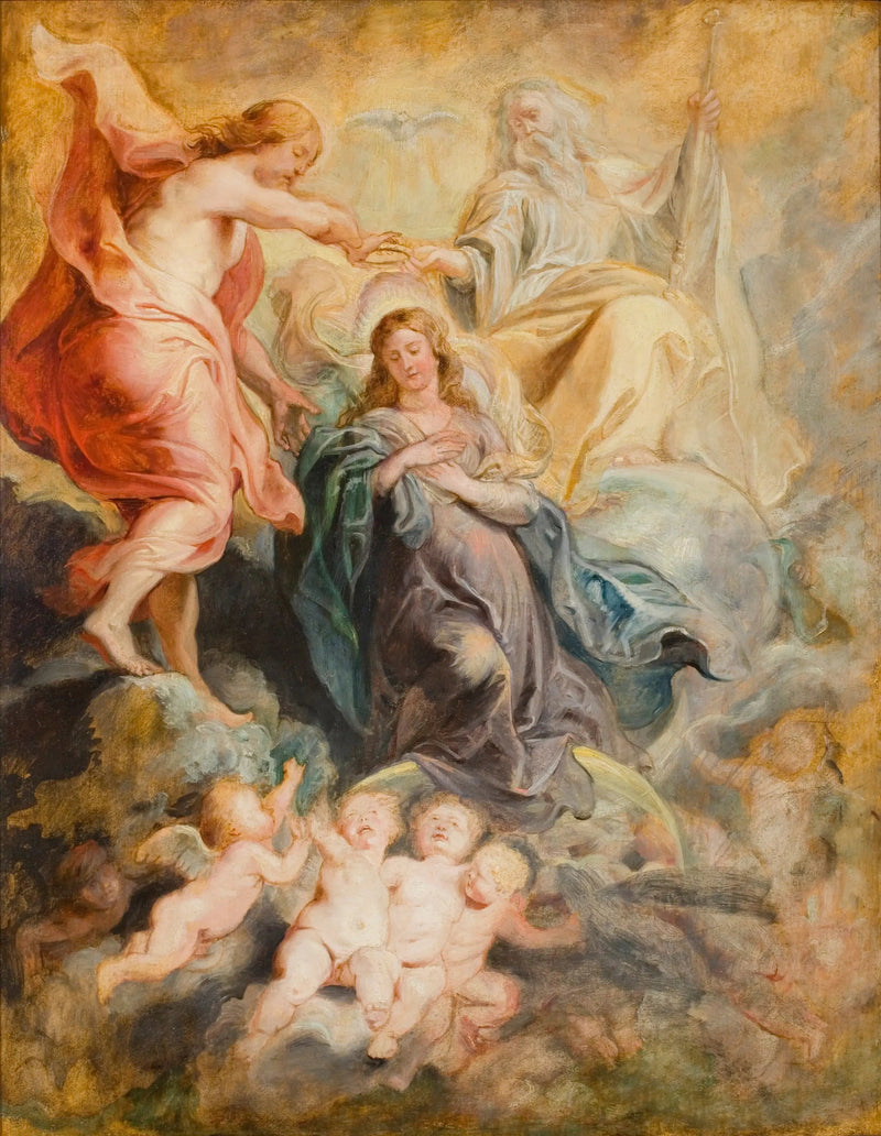 Koronacja Matki Bożej - Peter Paul Rubens