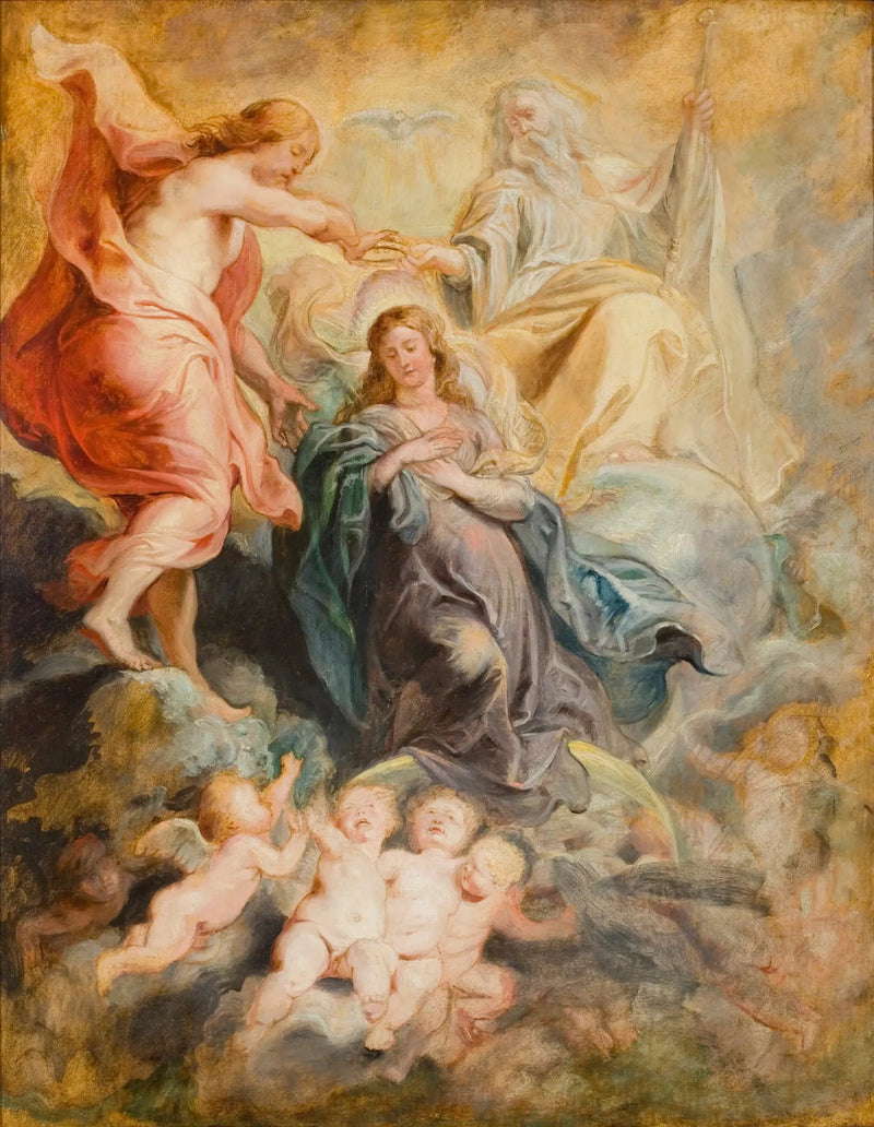 Koronacja Matki Bożej - Peter Paul Rubens