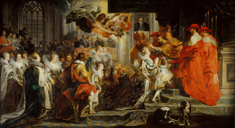 Koronacja Marii de Médicis 13 maja 1610 - Peter Paul Rubens