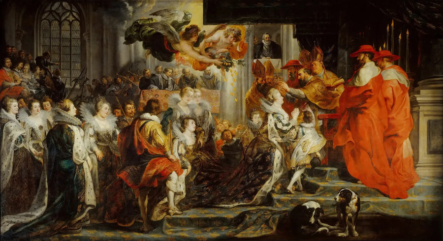 Koronacja Marii de Médicis 13 maja 1610 - Peter Paul Rubens