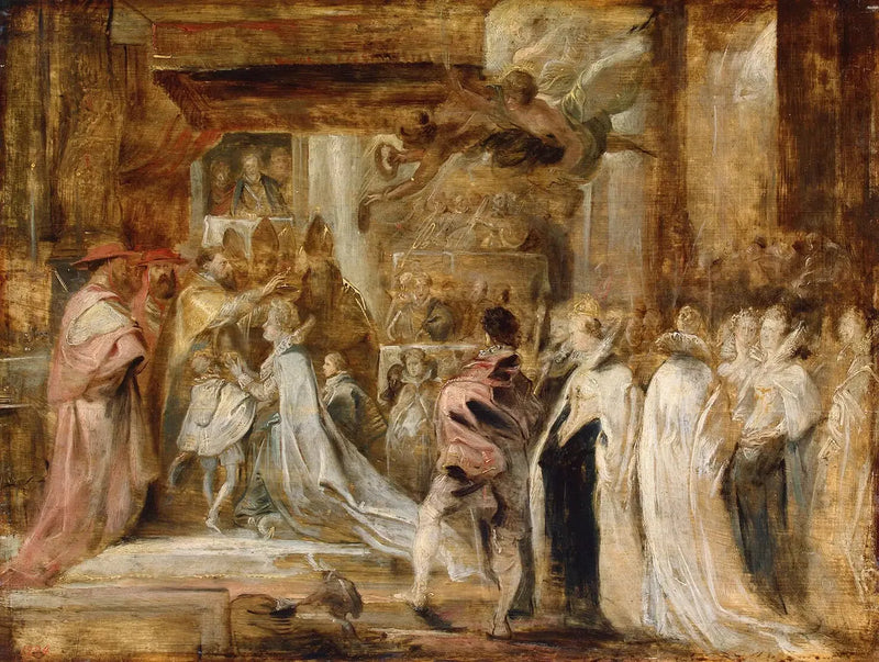 Koronacja Marii Medycejskiej - Peter Paul Rubens