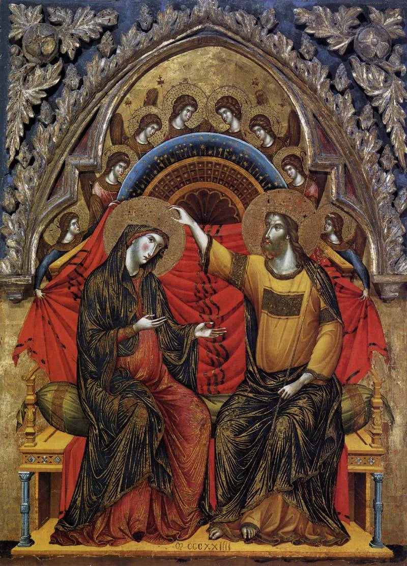 Koronacja Marii - Paolo Veneziano