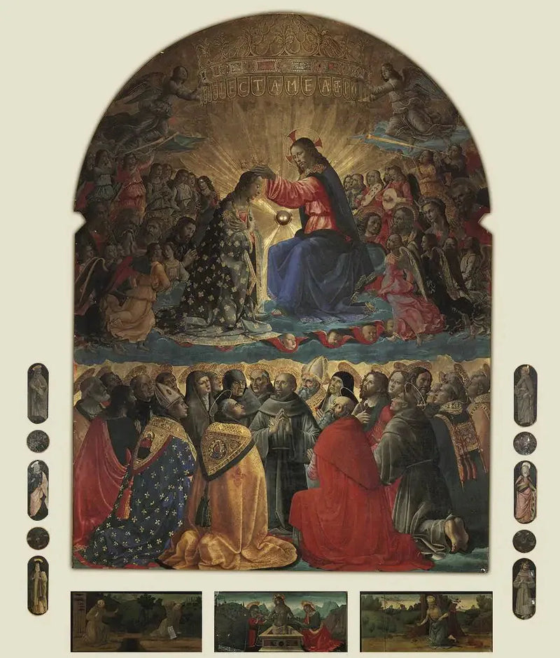 Koronacja Narni - Domenico Ghirlandaio