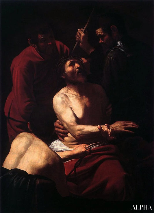 Couronnement d’épines - Caravaggio Reproductions de tableaux à la peinture à l’huile